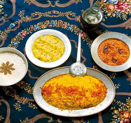 Lo Shekar Polau (Riso zuccherato) di Shiraz