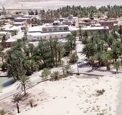 Il villaggio di Hajiabad-e Zarrin