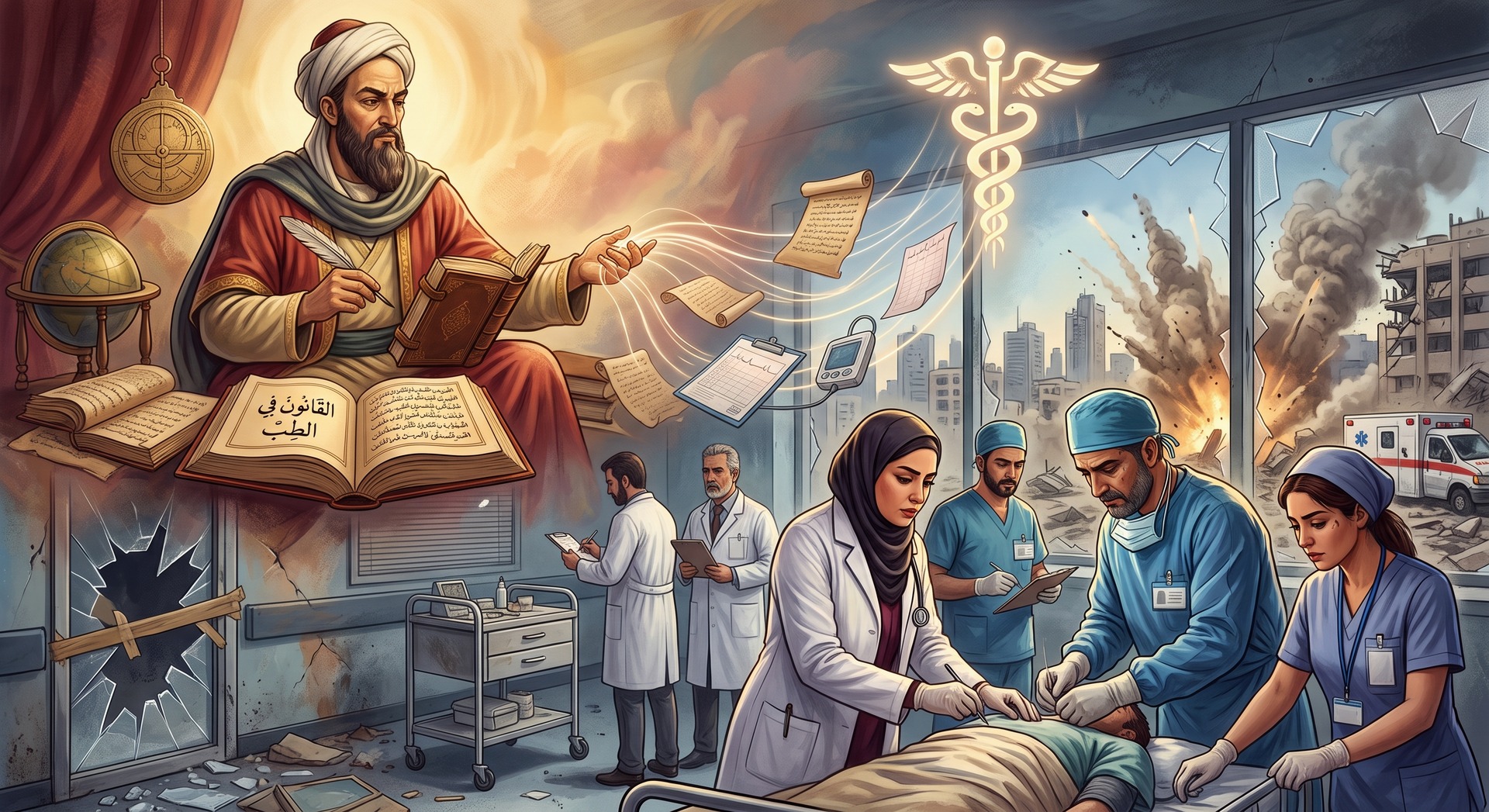 Avicenna e eroismo medico in Iran